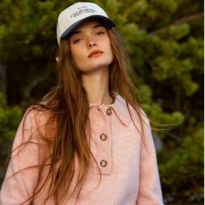 ZARA 100% WOOL KNIT POLO NWT